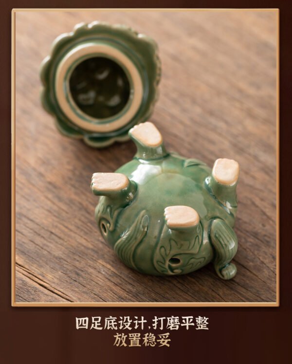 Suanni Ceramic Incense Burner Tea Ceremony Aromatherapy Tea Favors - Image 4