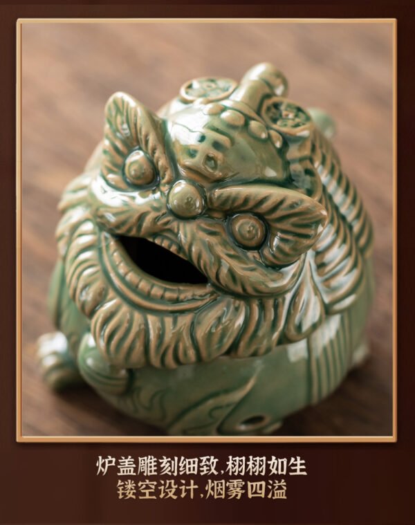 Suanni Ceramic Incense Burner Tea Ceremony Aromatherapy Tea Favors - Image 2