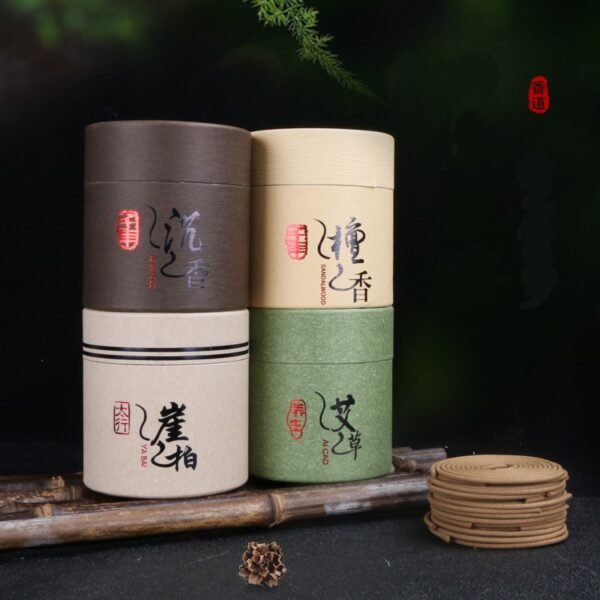 Natural Agarwood Wormwood Sandalwood Incense Coil