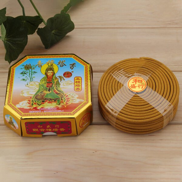 12 Hour Sandalwood Incense Coil - Image 2