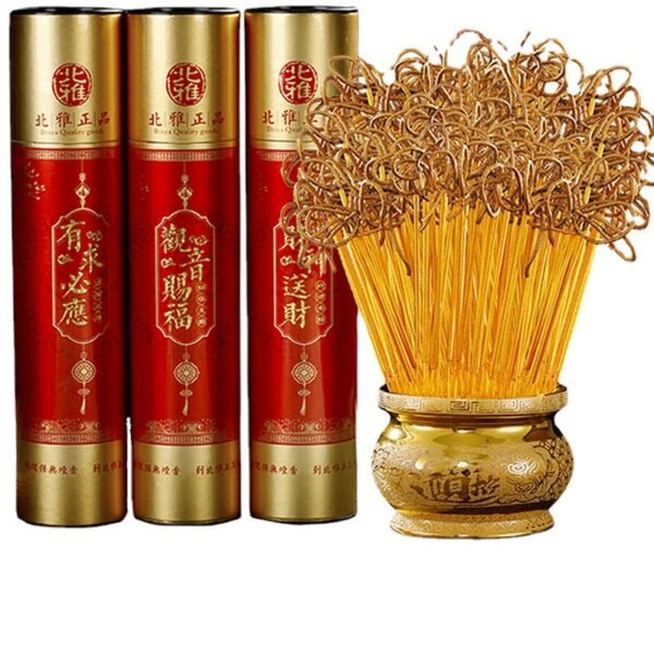 Golden Joss Stick Bamboo Stick Incense